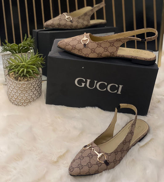 Gucci Sling Back Ballet Flat