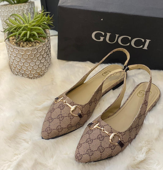 Gucci Sling Back Ballet Flat