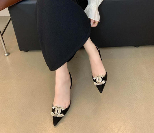 Chanel SlingBack Court Heel