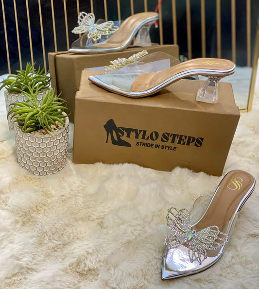 Prism Wings Transparent Heel