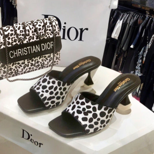 Christian Dior Heel & Bag Set