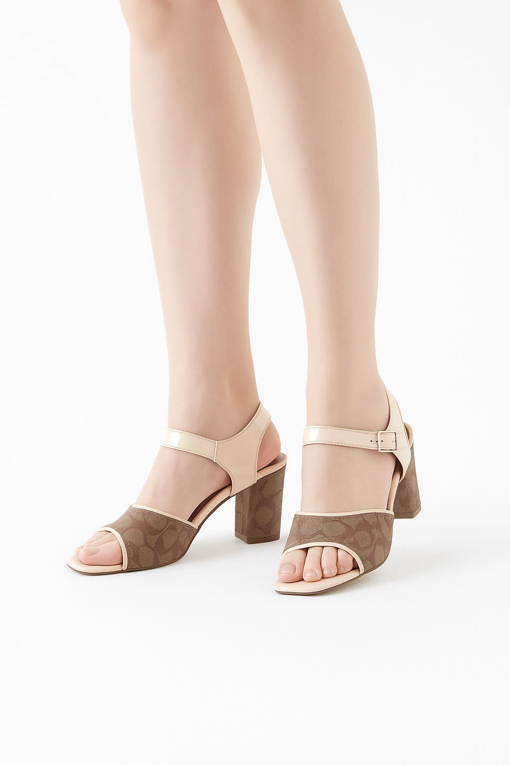 COACH BLOCK HEELS
