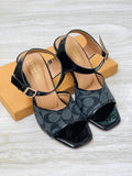 COACH BLOCK HEELS