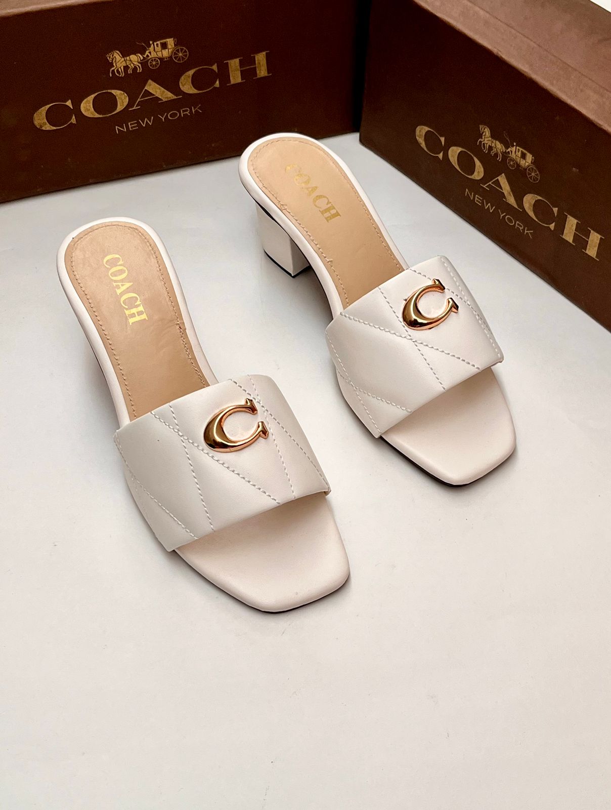 Coach Block HeeL
