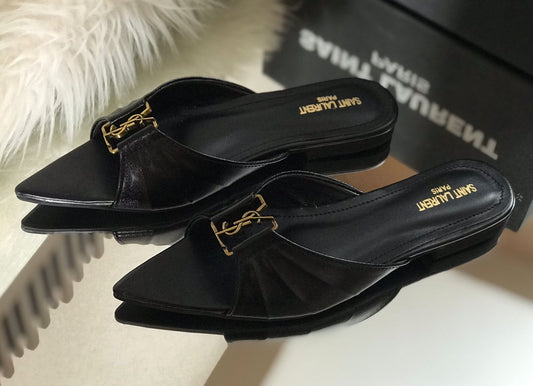 Ysl Flats Slipper