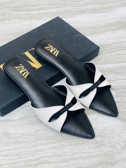ZARA CUSHION FLATS SLIPPER
