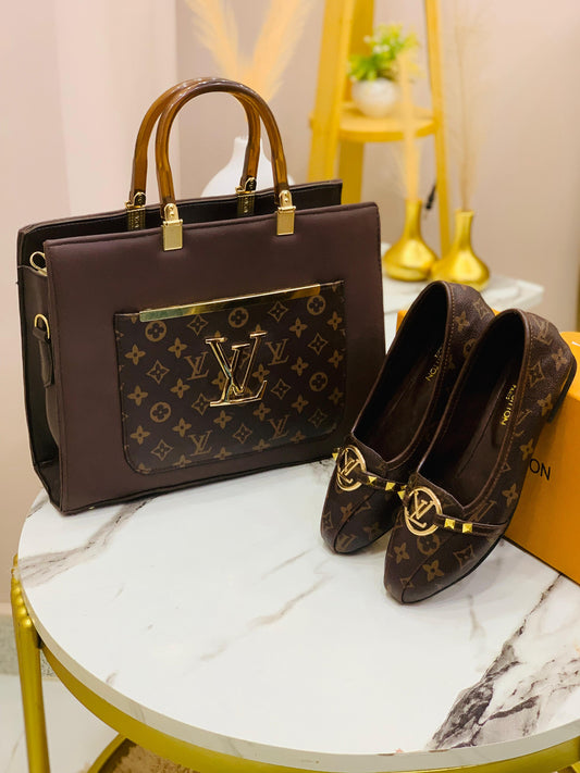 Louis Vuitton Shoes and Bag Set