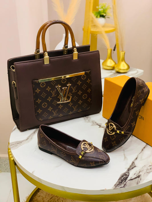 Louis Vuitton Shoes and Bag Set