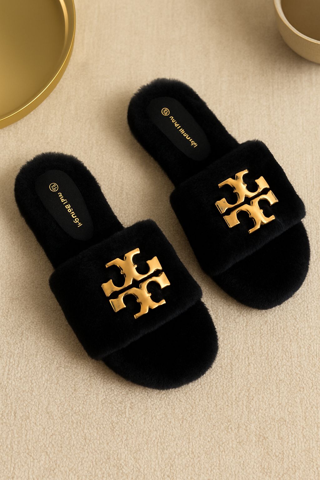 Tory Burch Fur Slipper