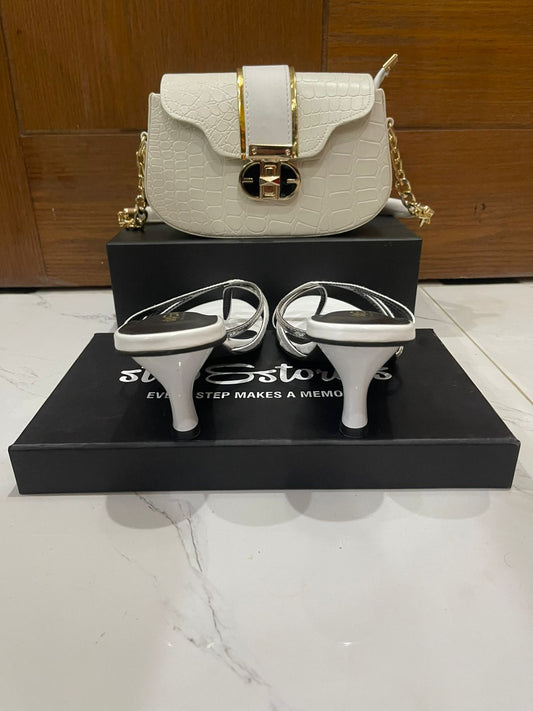 Nexus Strap Heel & Crossbody Bag Set