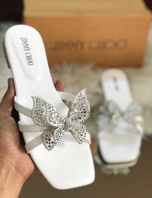 Jimmy Choo Butterfly Slipper