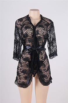 Net Nighty Gown2pc Set