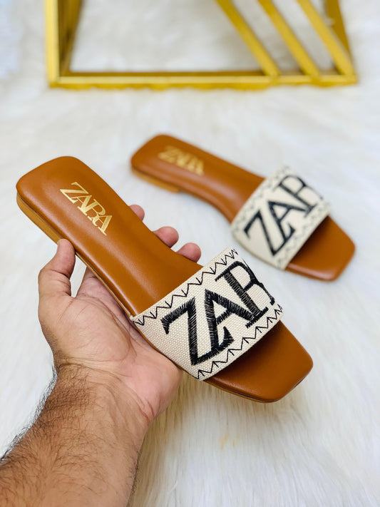 Zara Embroidery Slipper