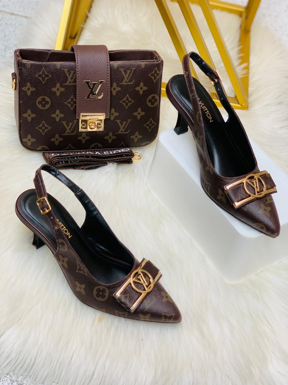 LV Heel Crossbody bag Set