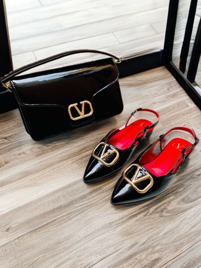 Valentino Heel & Bag Set