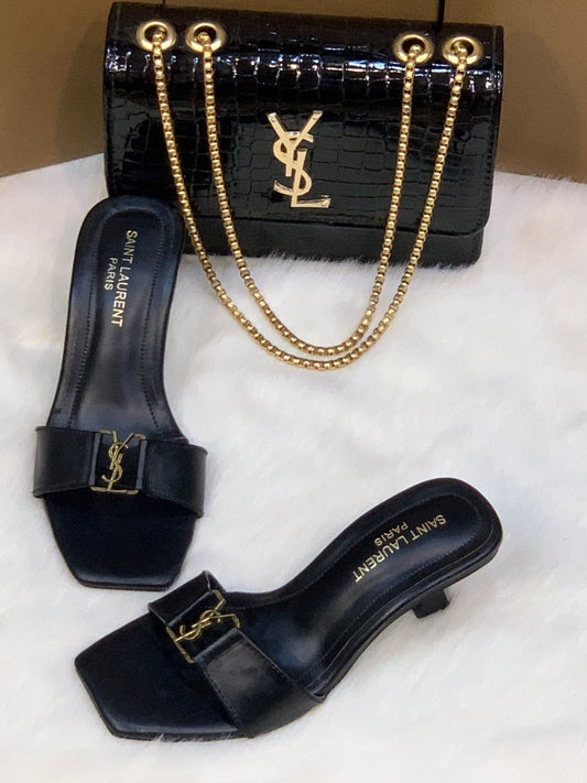 Yves Saint Lauren Heel & Bag Set