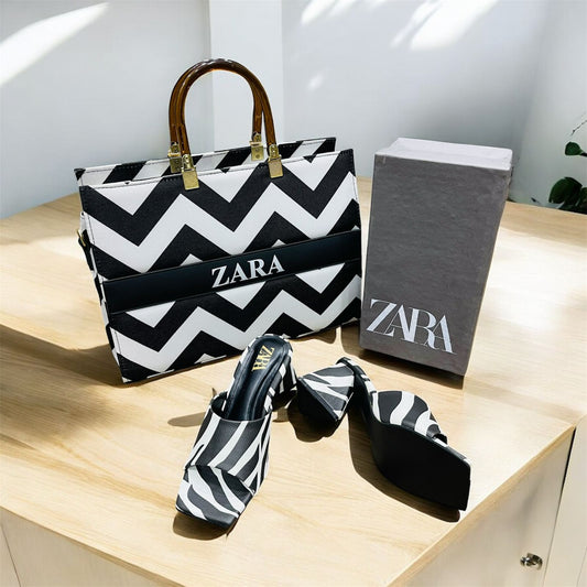 Zara Heel & Bag Set
