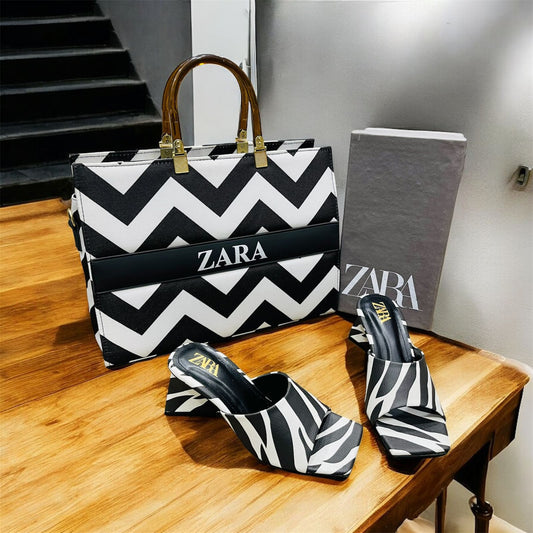 Zara Heel & Bag Set