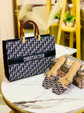 Christian Dior Slipper & Bag Set