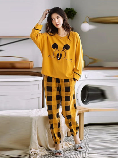 Mickey Eye Printed Pj Suit