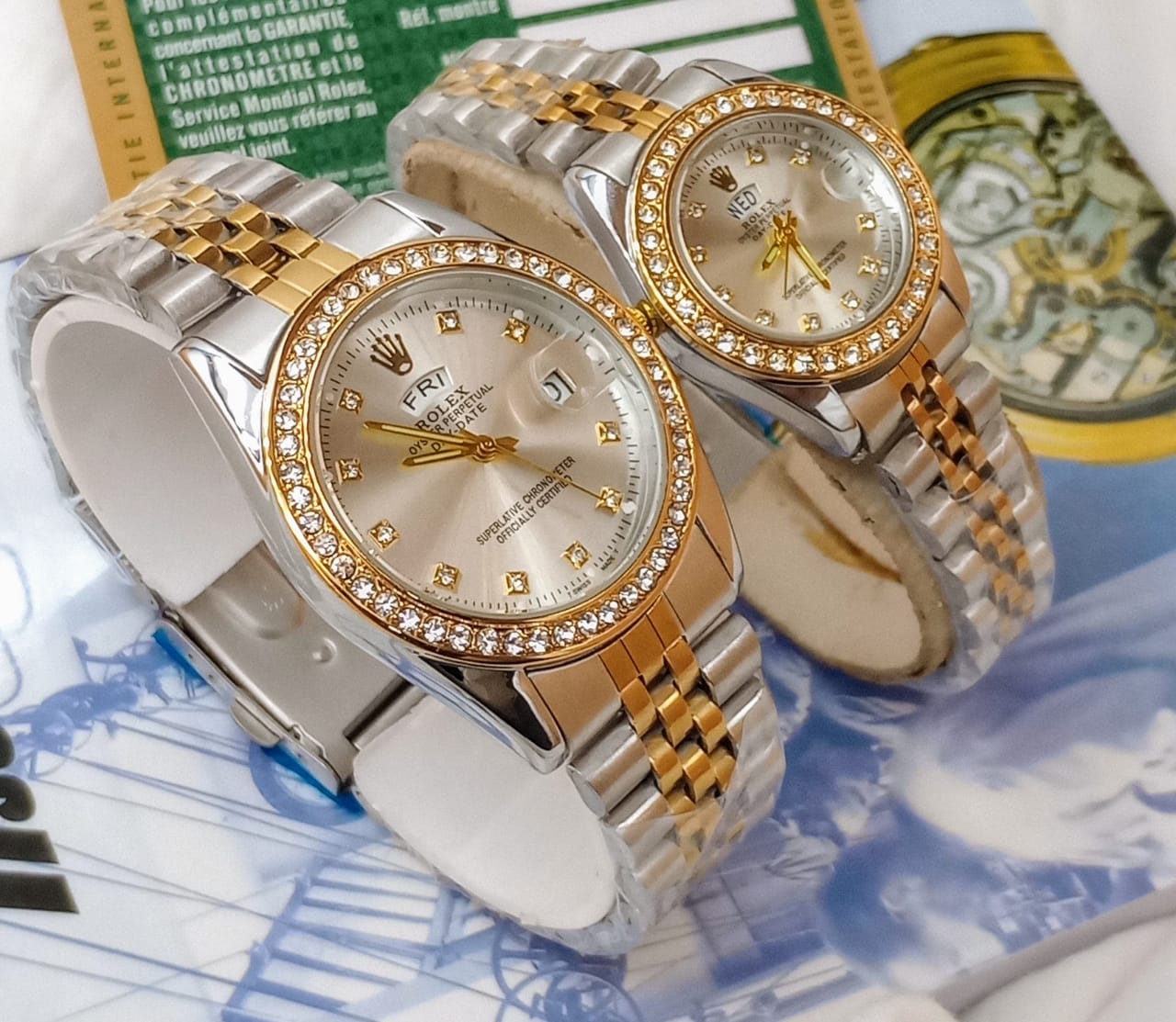 ROLEX COUPLE WATCHES