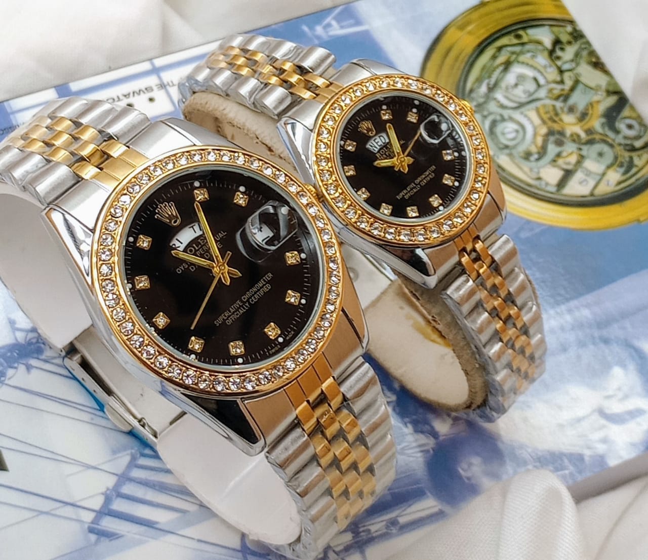 ROLEX COUPLE WATCHES