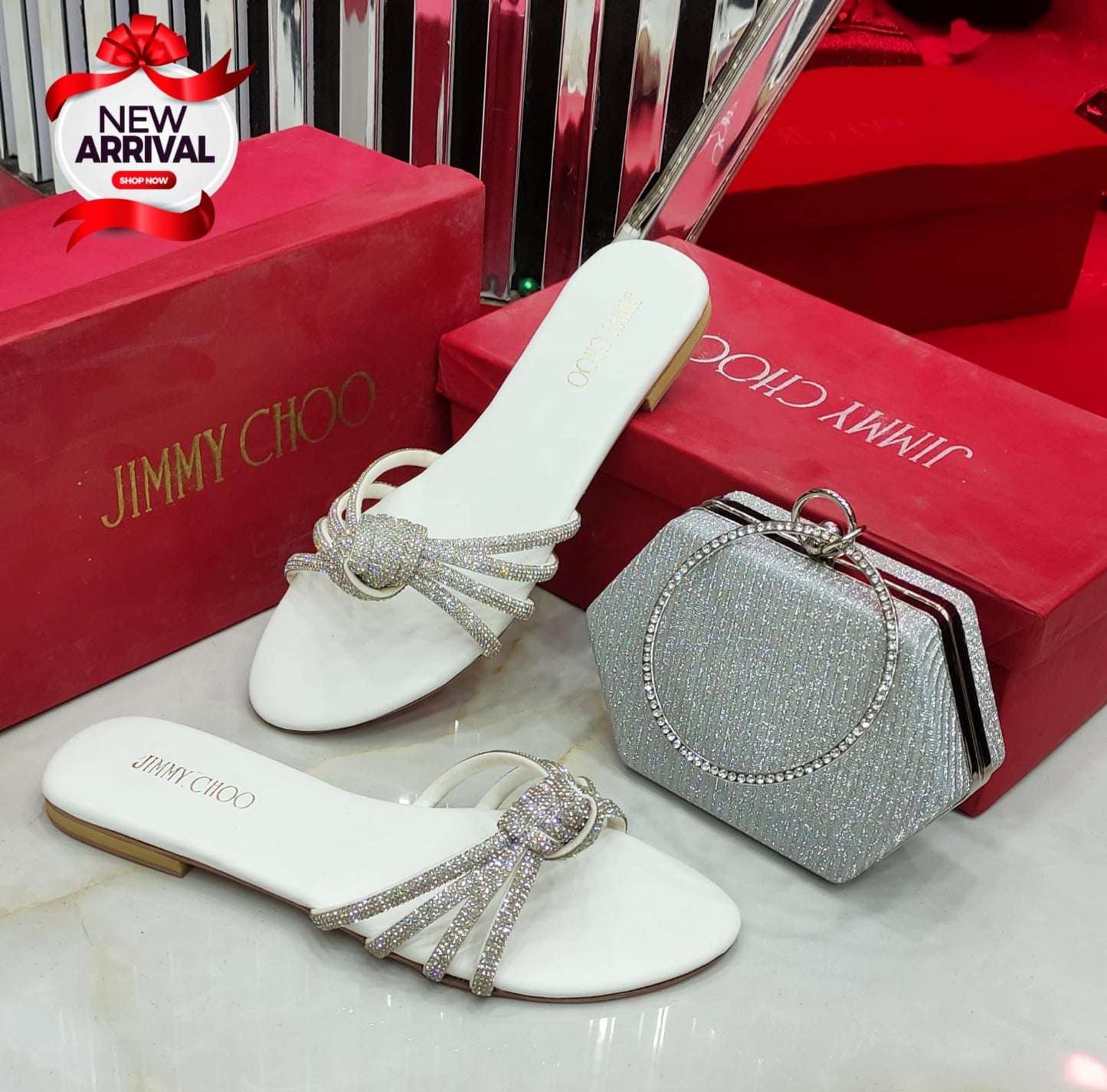 Jimmy Choo Bag  &Slipper