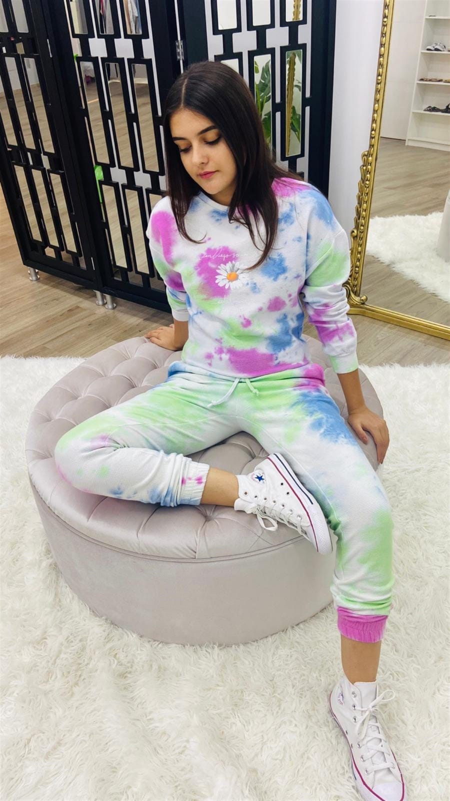 Tie & Dye Tracksuit sweatshirt & Trouser