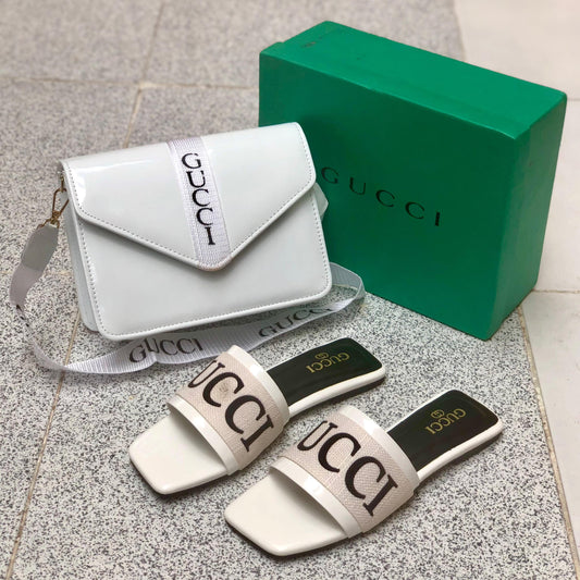 Gucci Bag& Slipper Set