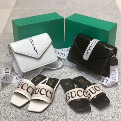 Gucci Bag& Slipper Set