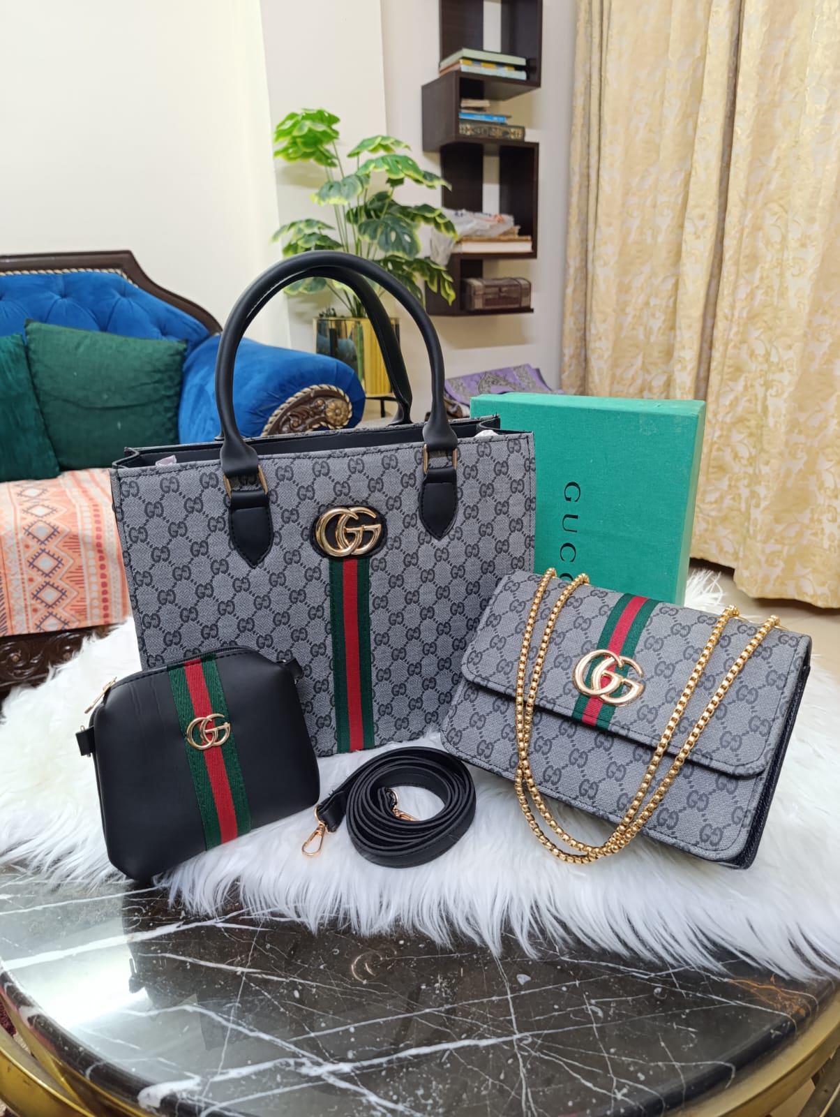 Gucci 3pc Bag