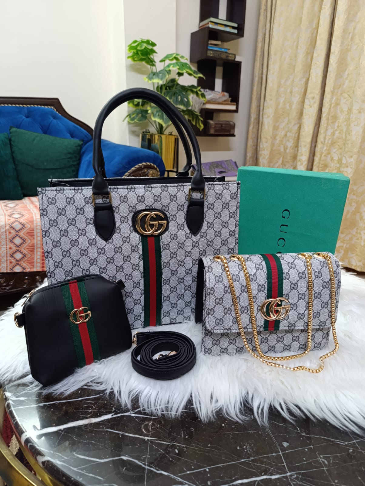 Gucci 3pc Bag