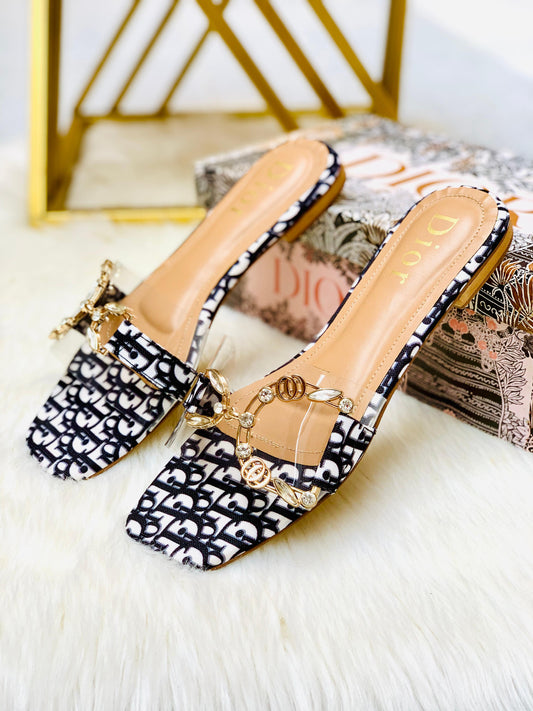 Dior D Buckle Slipper