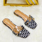 Dior D Buckle Slipper