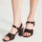 COACH BLOCK HEELS