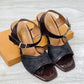 COACH BLOCK HEELS