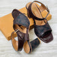 COACH BLOCK HEELS