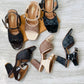 COACH BLOCK HEELS