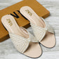 ZARA EMBROIDERED FLATS