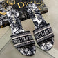 Dior Printed Flats Slipper