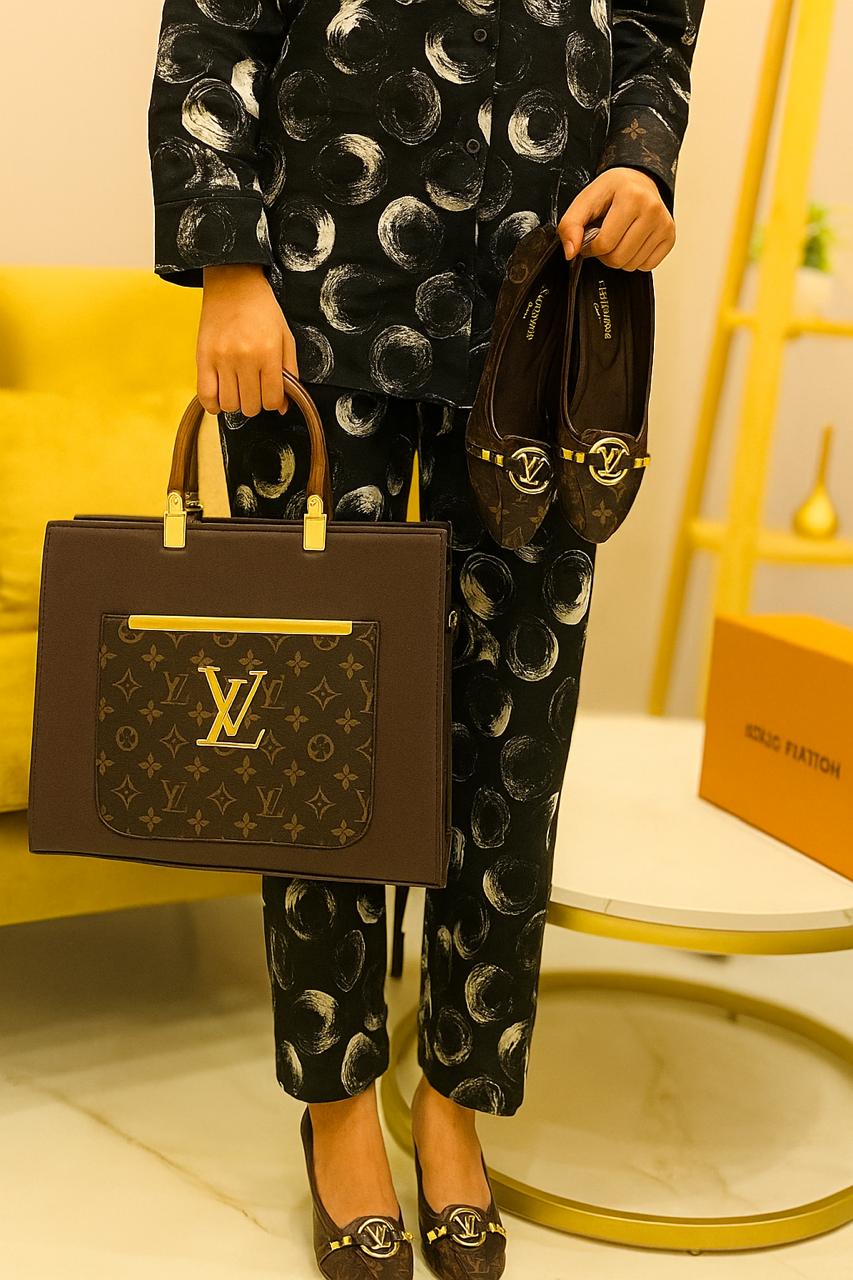 Louis Vuitton Shoes and  Bag Set