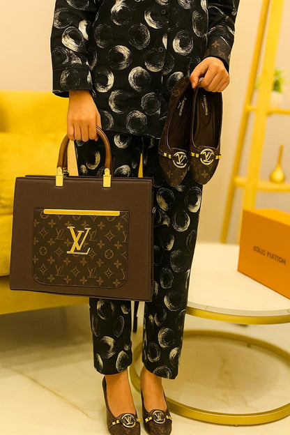 Louis Vuitton Shoes and  Bag Set