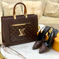 Louis Vuitton Heel & Beg Set