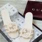 GUCCI GG JELLY SLIDES SLIPPER