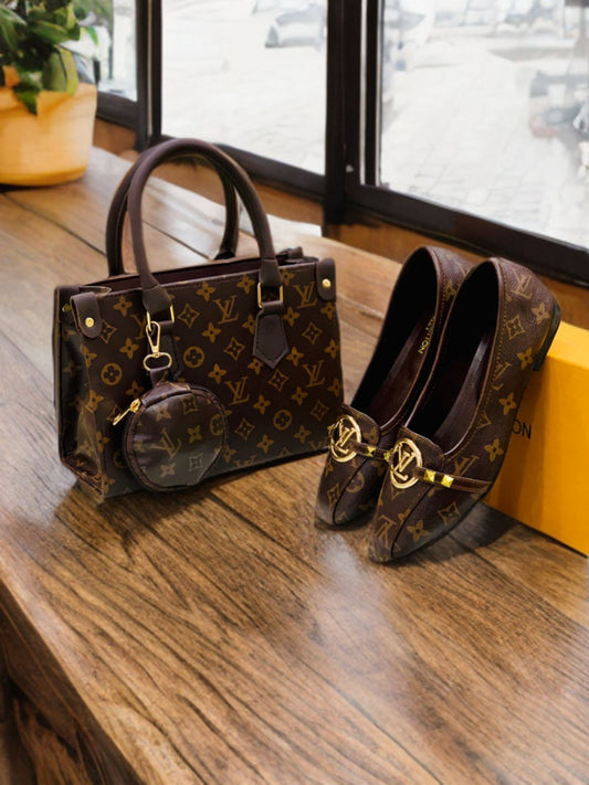 Louis Vuitton Shoes & Bag Set