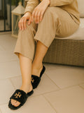 Tory Burch Fur Slipper