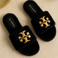 Tory Burch Fur Slipper