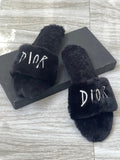 Dior Furr Slipper