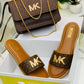 Michael Kors Bag & Slipper Set