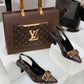 LV Heel & Bag Set